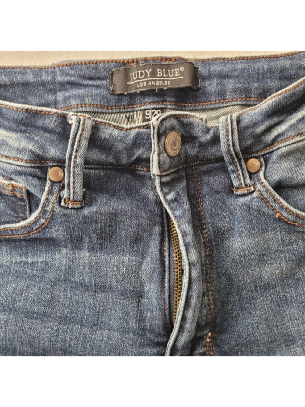 Judy Blue Women's High-Waisted Skinny Blue Denim Jeans Size 9/29 - Picture 5 of 13